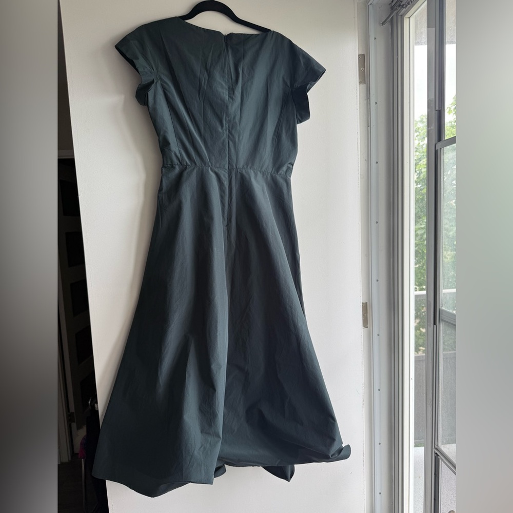 MaxMara Dark Green Midi Dress